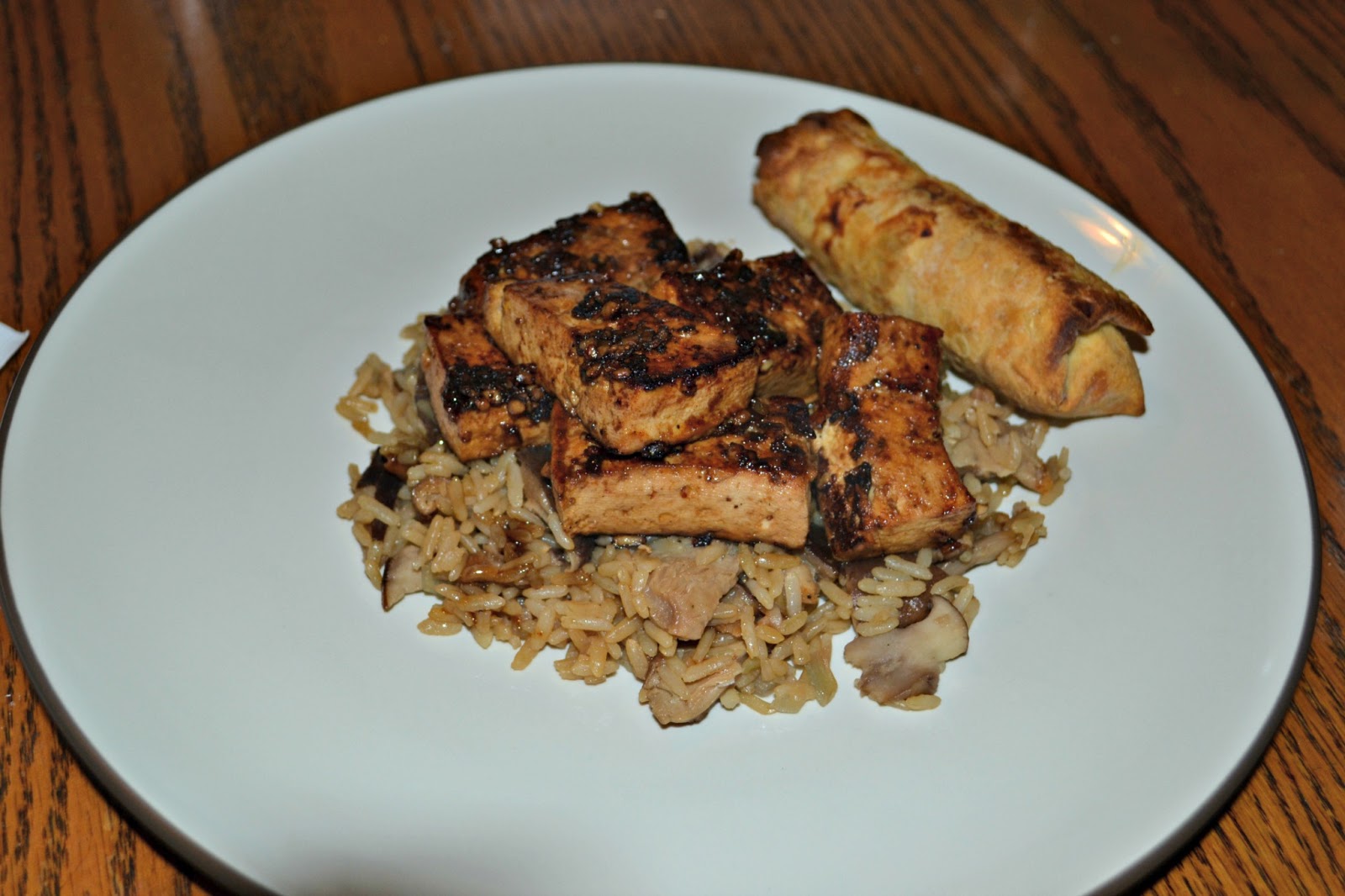 HomeStyle Tofu and Rice Meatless Mondays HezziD's Books and Cooks