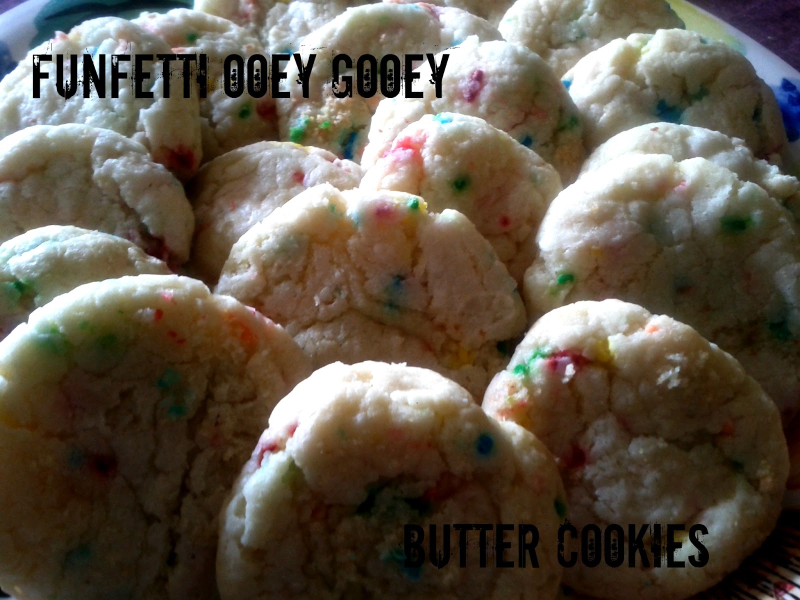 Funfetti Ooey Gooey Butter Cookies The Whimsy One