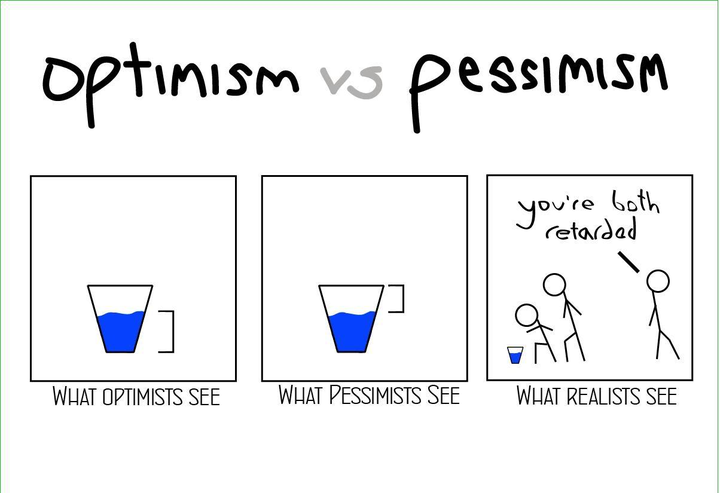 optimism and pessimism are both delusion optimism and pessimism are both delusion