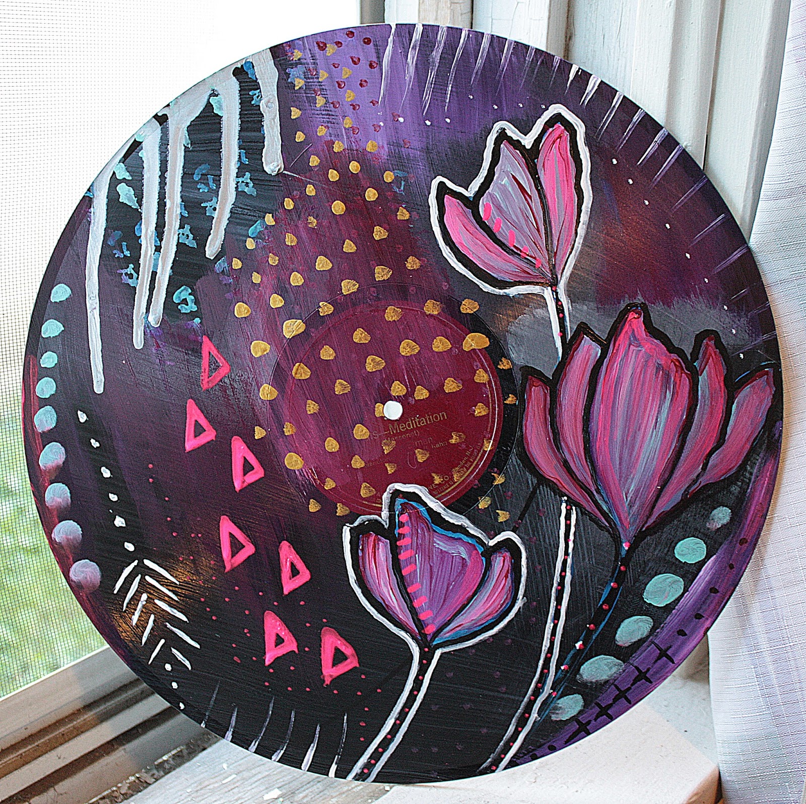 PanArt Painted Vinyl Record Tutorial