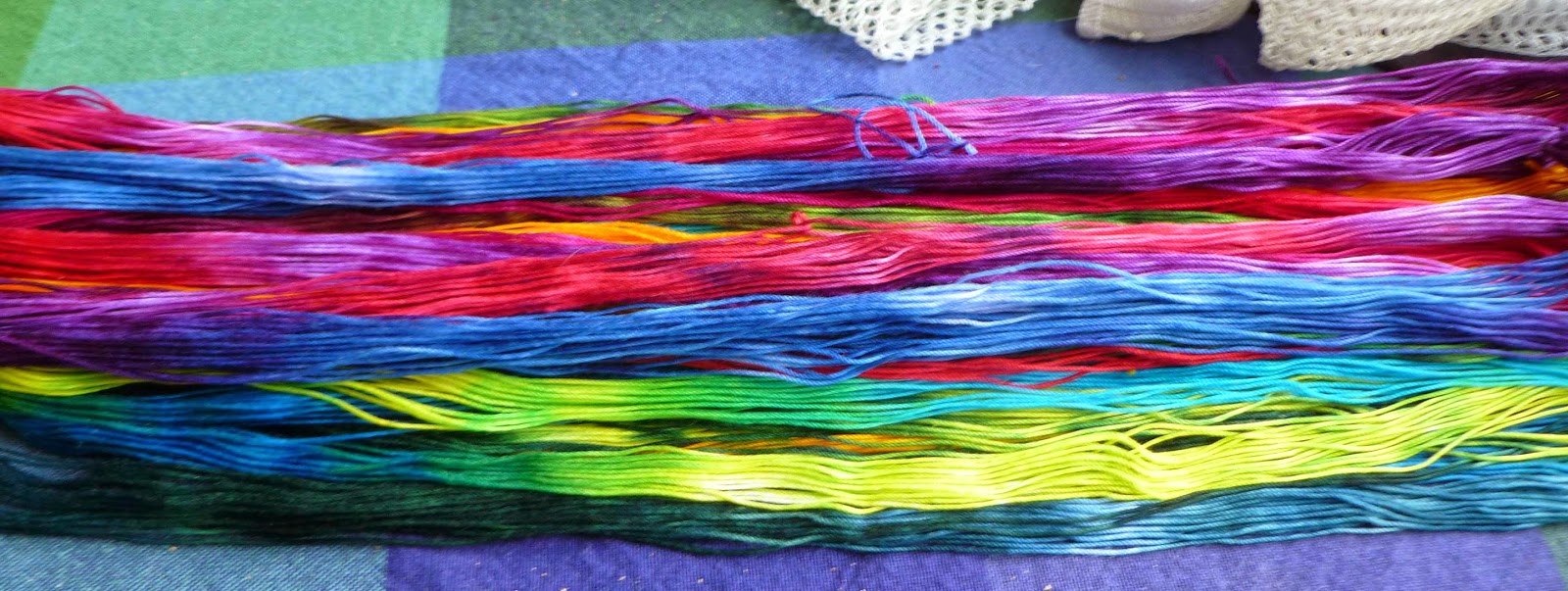 sew sew art Grace came over to play