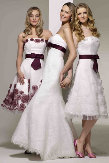 Purple Bridal Gowns