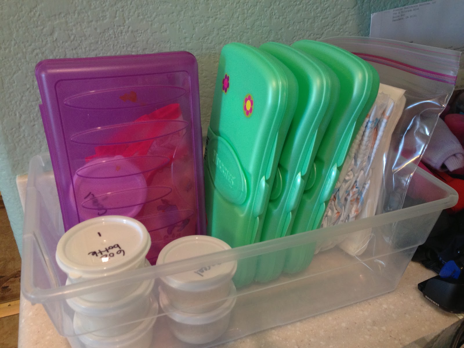 Viva Mom Vegas! Baby travel kit