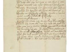 'Salem Witch Trials' Document Up for Auction 'Salem Witch Trials' Document Up for Auction