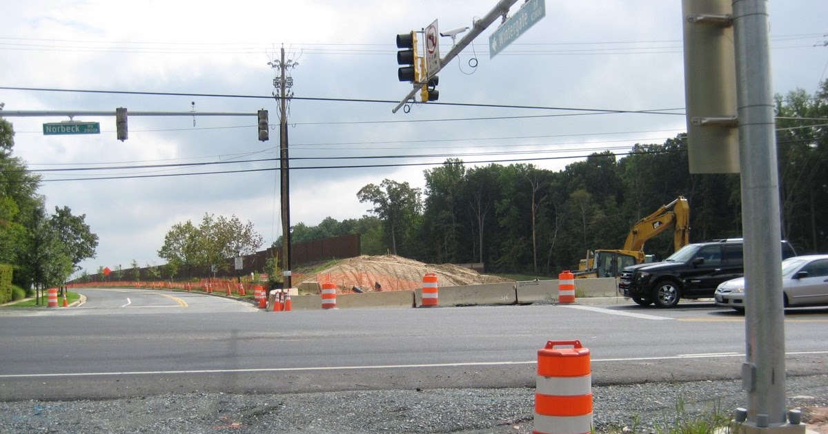 Norbeck Road SHA needs to paint crosswalks at Norbeck & Wintergate