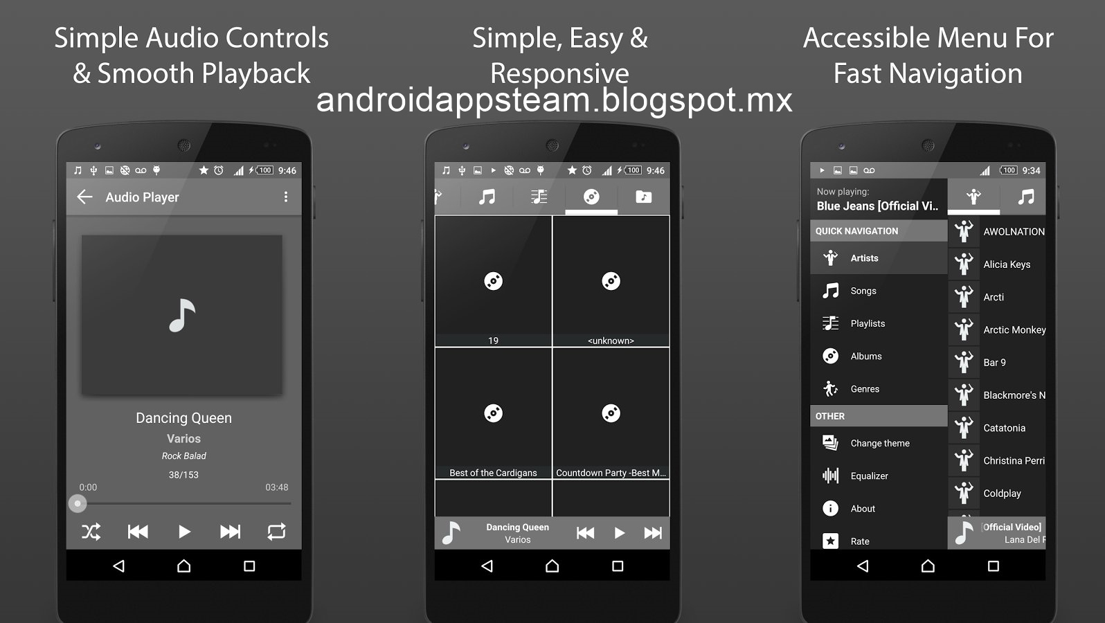Easy MP3 Player Pro v1.0 [APK] Android Apk Datos