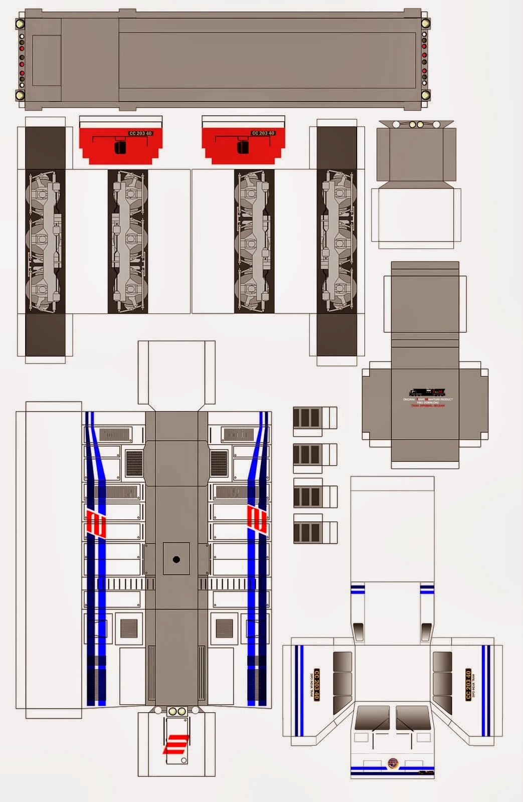 paper craft kereta api indonesia Paper Craft kereta api indonesia