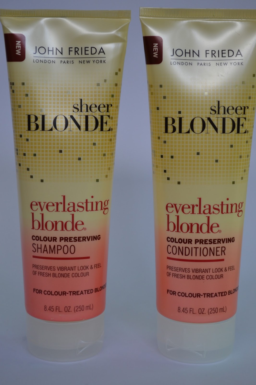 Bottled Beauty John Frieda "Everlasting Blonde Colour Conserving Shampoo And Conditioner" Review