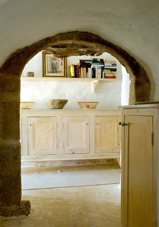stone arch door