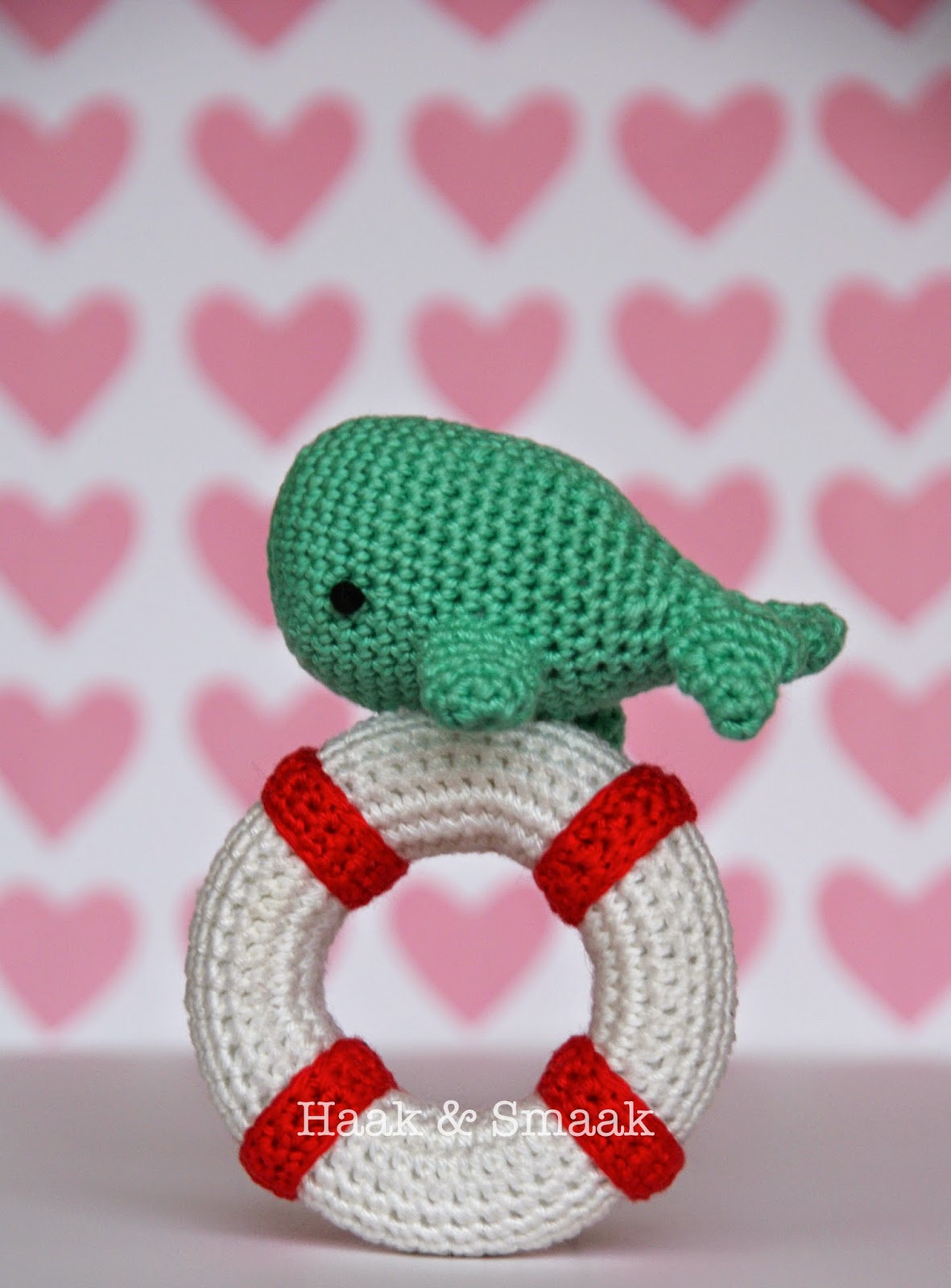 Baby whale rattle