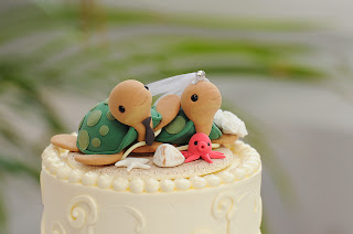 sea turtle cake topper island bliss weddings