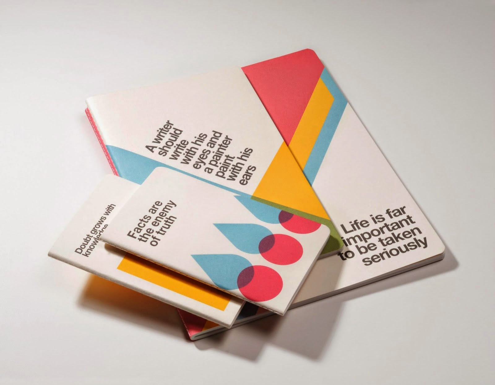 various ogami quote collection notebooks 2