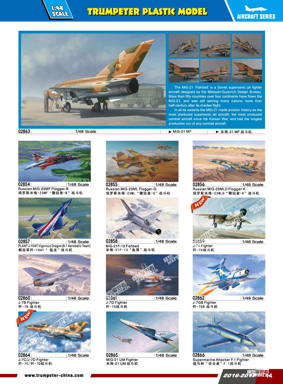 The Modelling News Trumpeter catalogue 20162017 Let’s see if they all