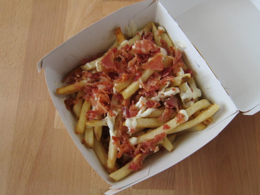 Review Carl's Jr. Bacon Ranch Fries Brand Eating
