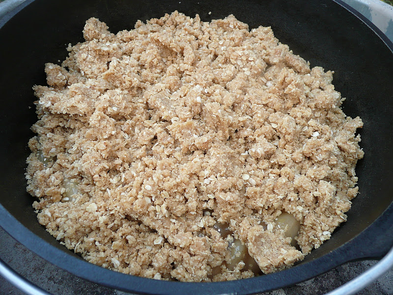 Everyday Dutch Oven Camper's Crumble