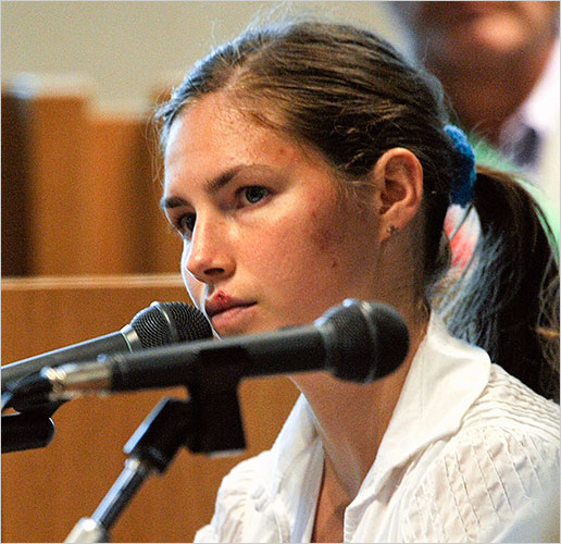 Amanda Knox Legs