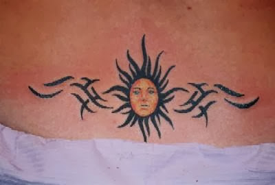 Tatuagens Femininas de Sol