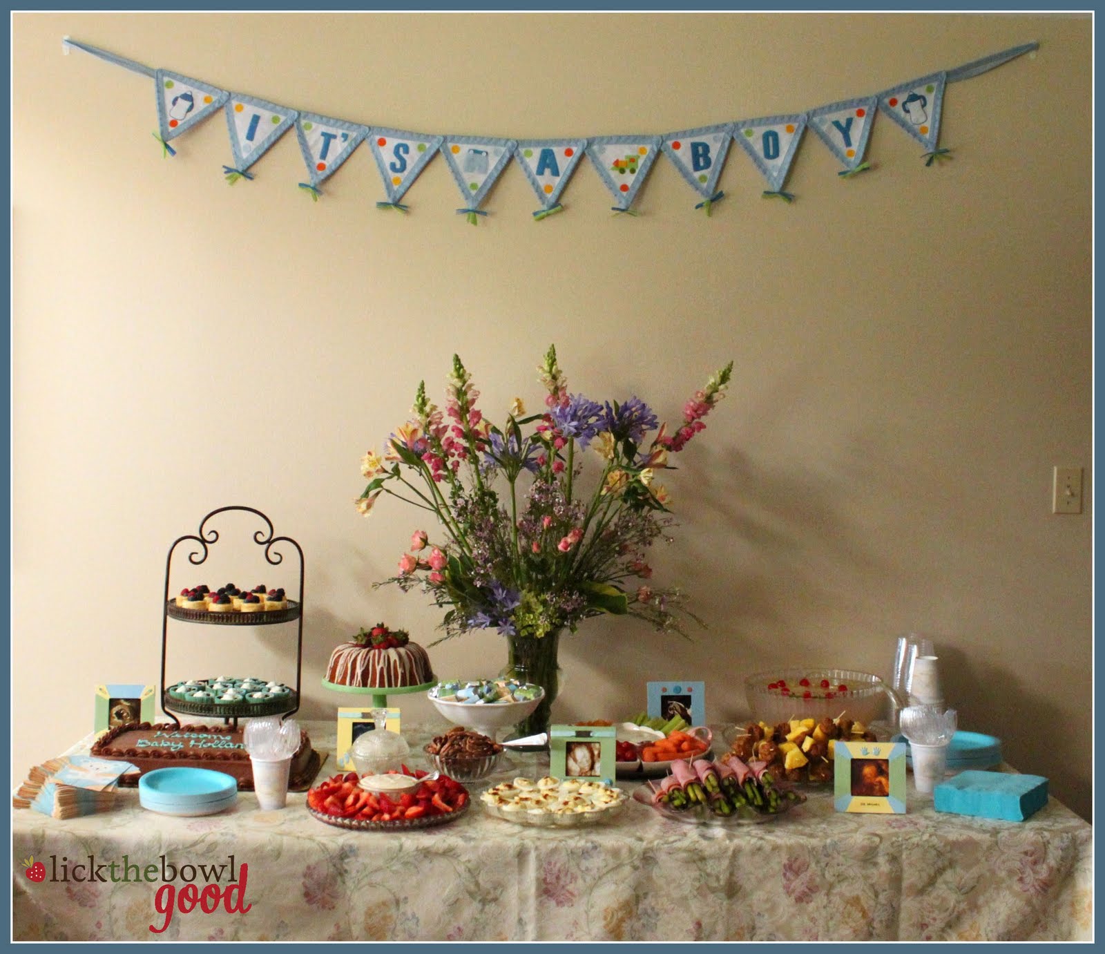 Lick The Bowl Good: Baby Shower: The Food