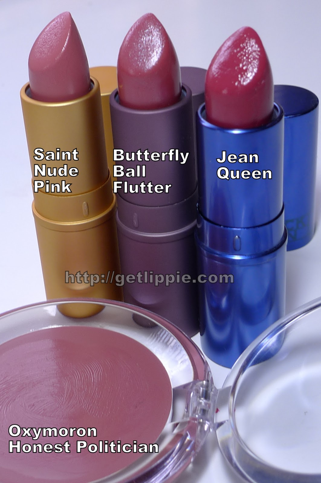 Lipstick Queen Look of Love vs Jean Queen Comparison Get Lippie