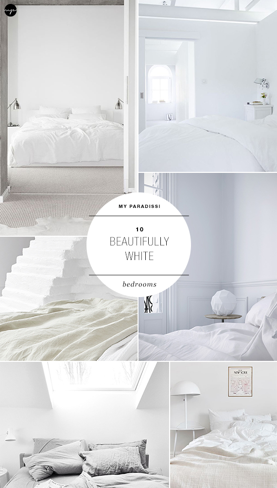 White bedrooms to make you dream