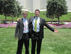 Elder Jolley and Elder Sharp, San Diego Temple