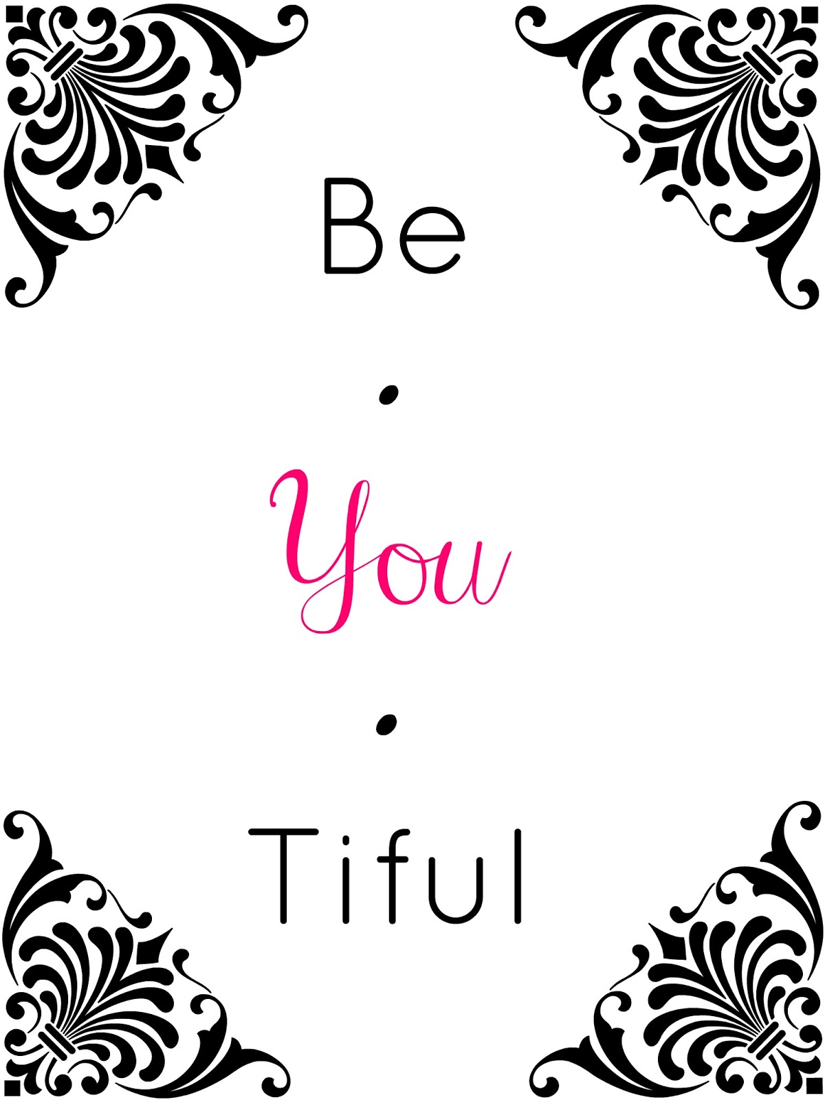 {BeYouTiful Printable} The Girl Creative