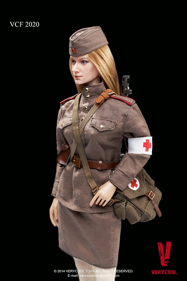 onesixthscalepictures VeryCool RUSSIAN RED ARMY FEMALE SOLDIER