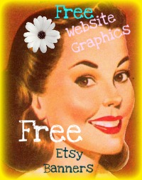 free vintage graphics etsy shop banners free