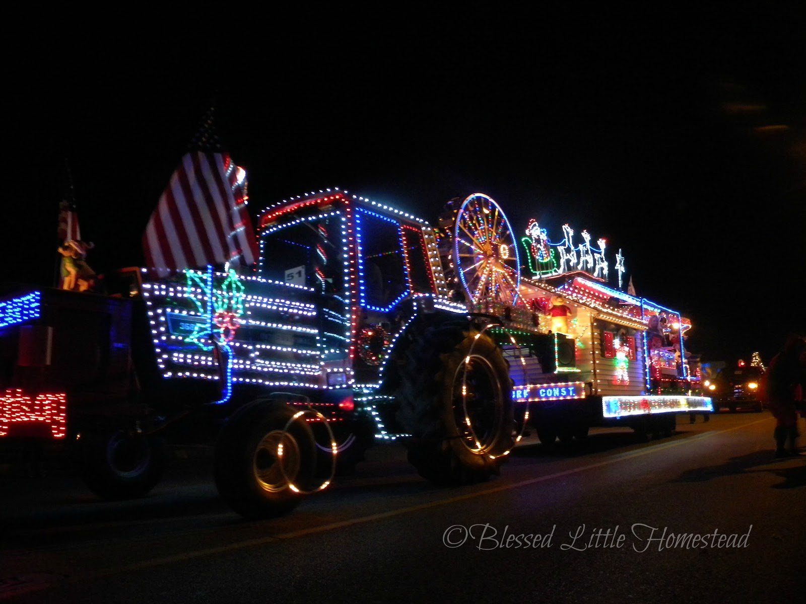 Blessed Little Homestead The Homestead Journal Week 51 Christmas Parade