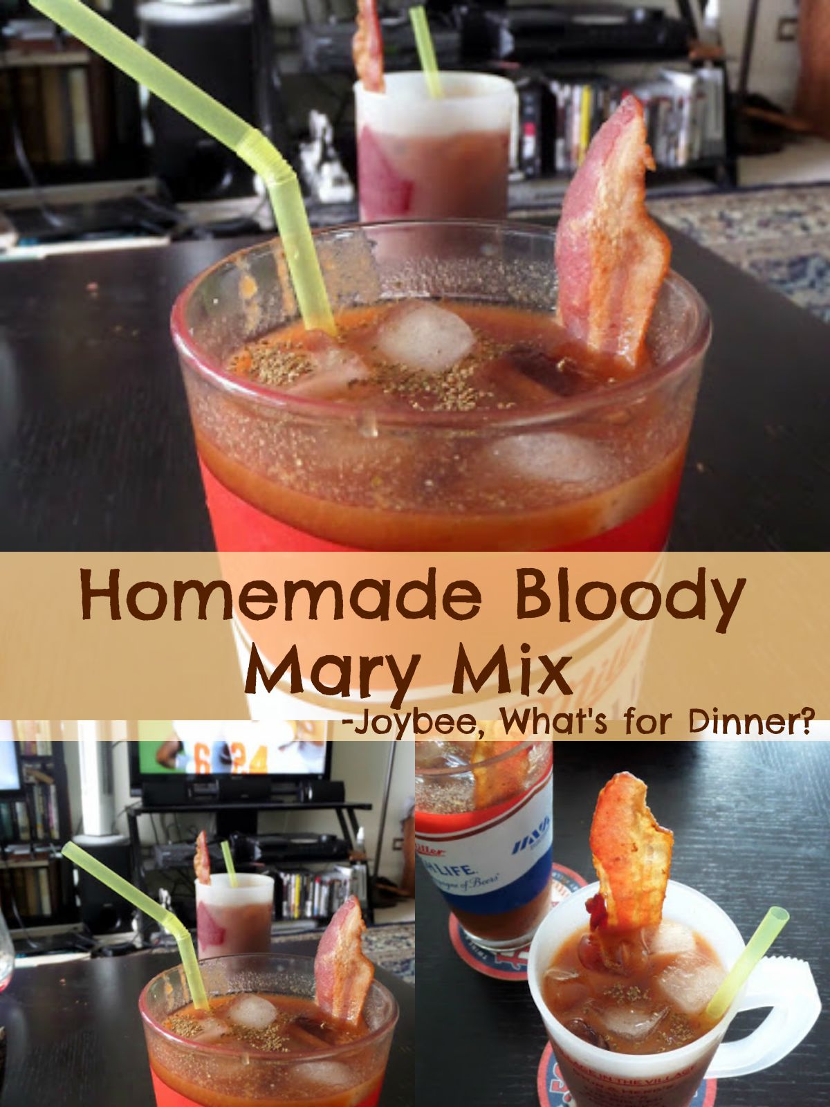 Homemade Bloody Mary Mix Joybee, What's for Dinner?
