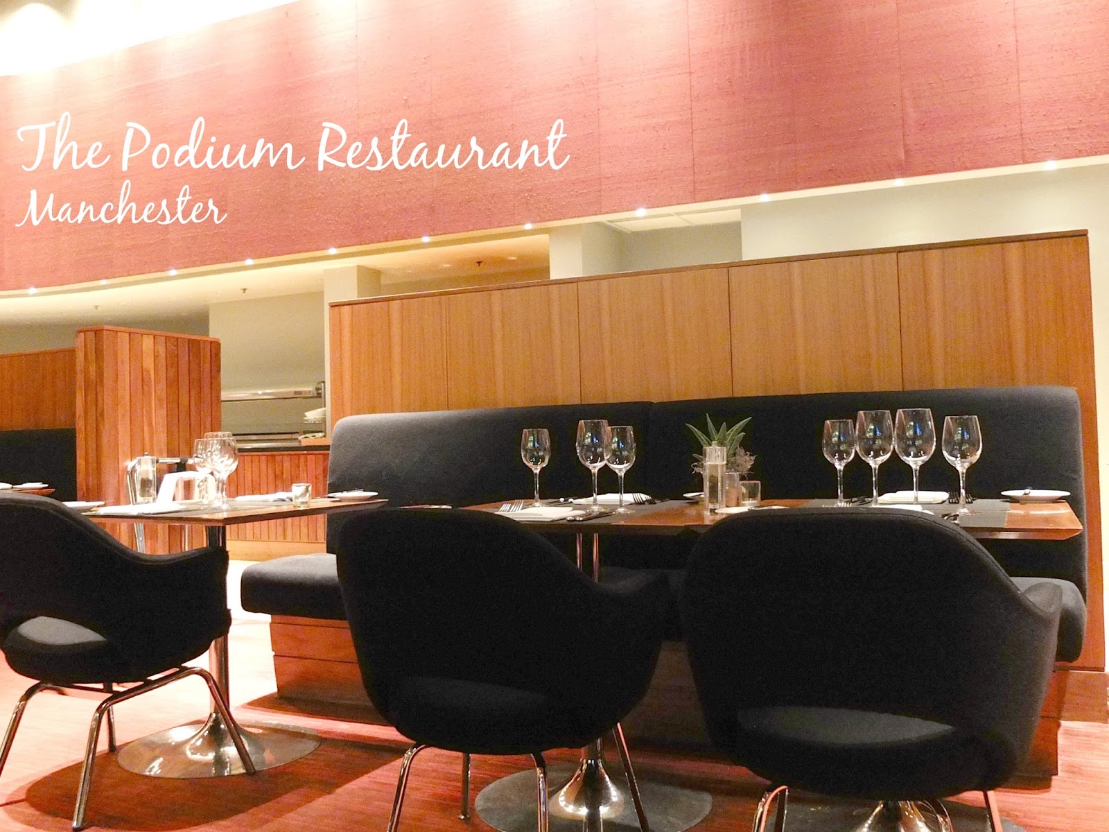 Podium Restaurant at The Hilton, Manchester Hello, Terri Lowe