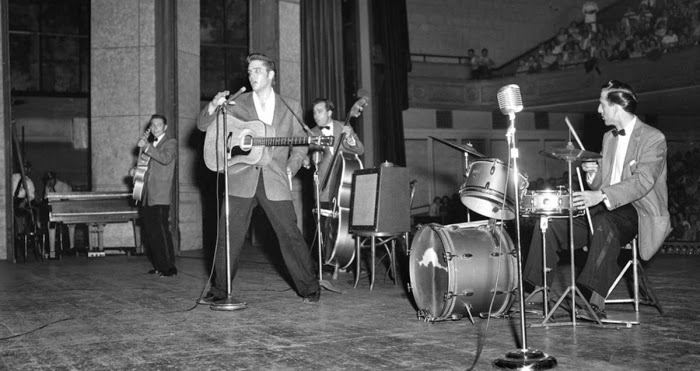 What Did Elvis Presley  Look Like  on 5/15/1956 