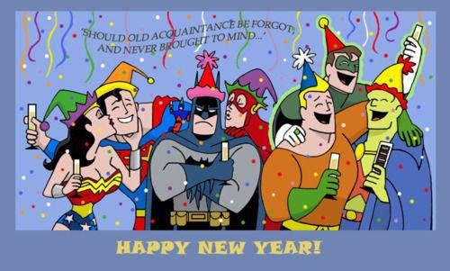 Justice League Happy New Year