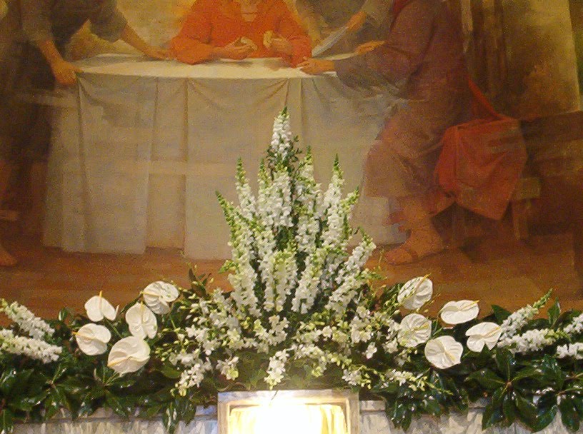 Altare Composizioni Floreali Pasquali Per Chiese