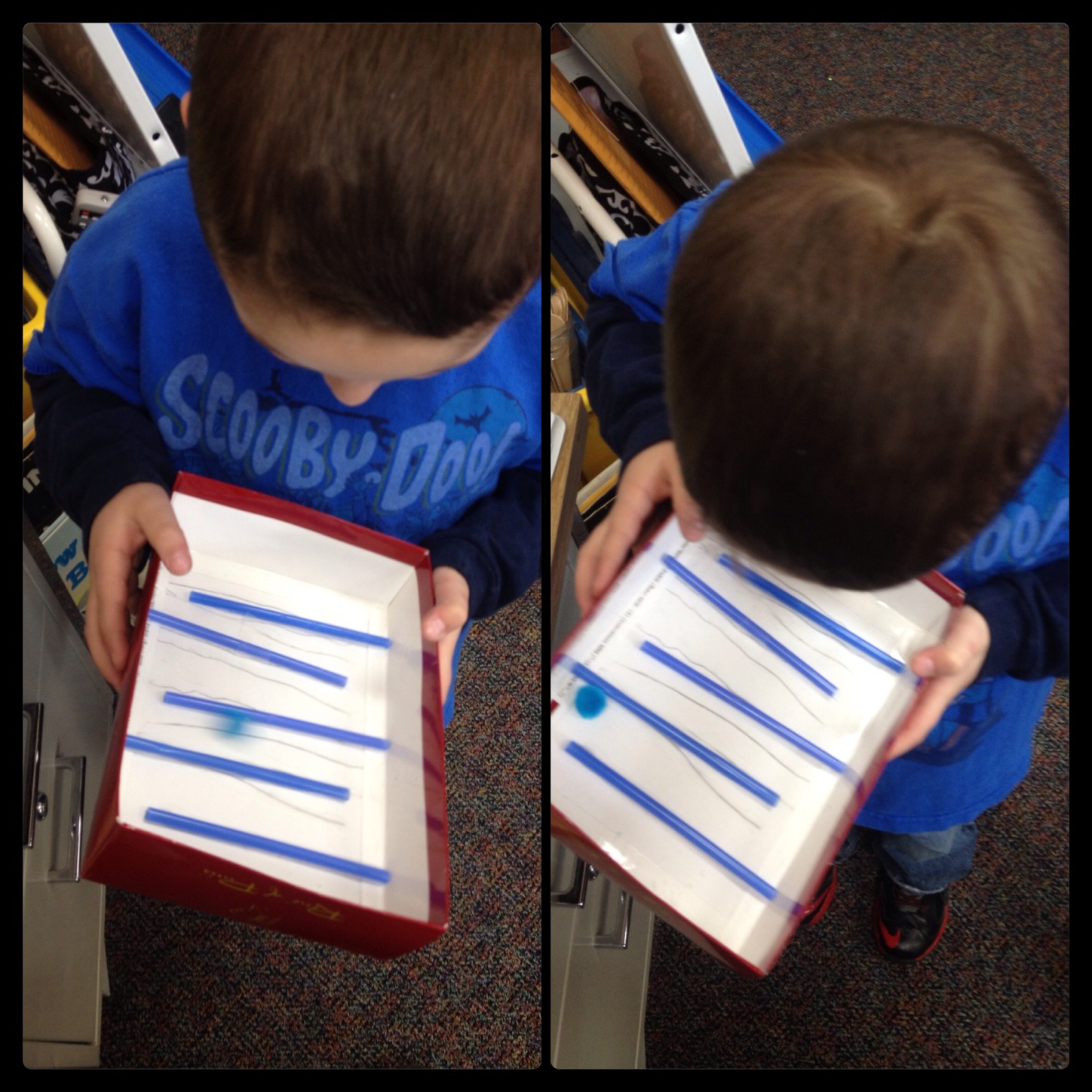 Inquiring Minds: Mrs. Myers' Kindergarten: Ramps, Gravity and Marble Mazes