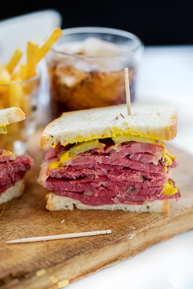 Homemade salt beef supergolden bakes