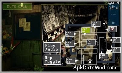 Five Nights at Freddy's 3 Apk map toggle