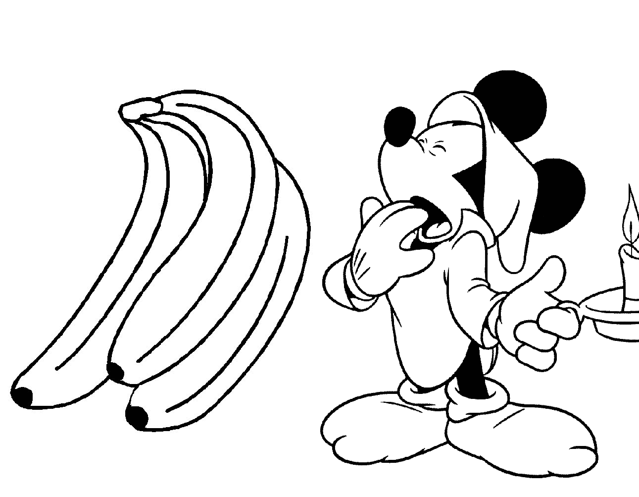 Disney Cartoon Best Mickey Mouse For Kid Coloring Drawing Free wallpaper
