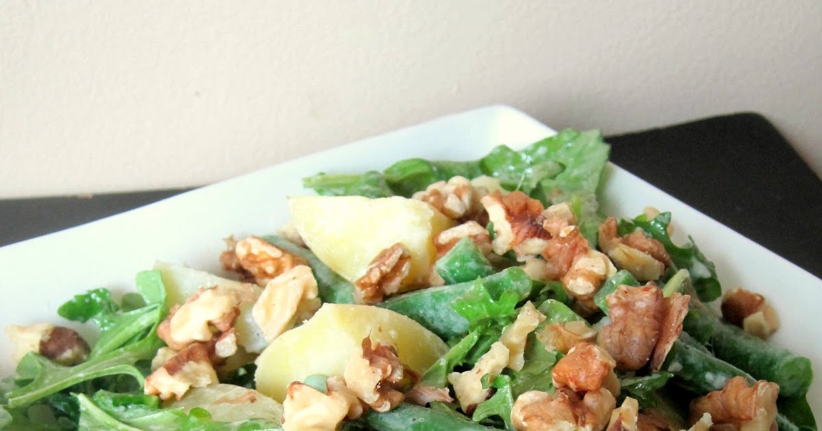 Lemons and Lima Beans arugula, potato, and green bean salad