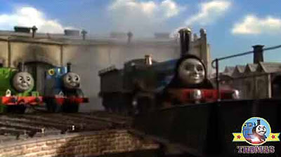 I'm going to be as good as Gordon train Emily the tank engine said enthusiastically to Thomas train