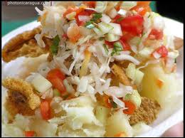 Yuca Con Chicharron Comida De Honduras