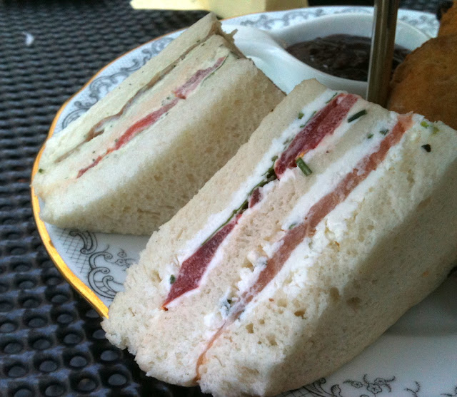 Afternoon tea à l'Hôtel La Belle Juliette - Finger sandwichs