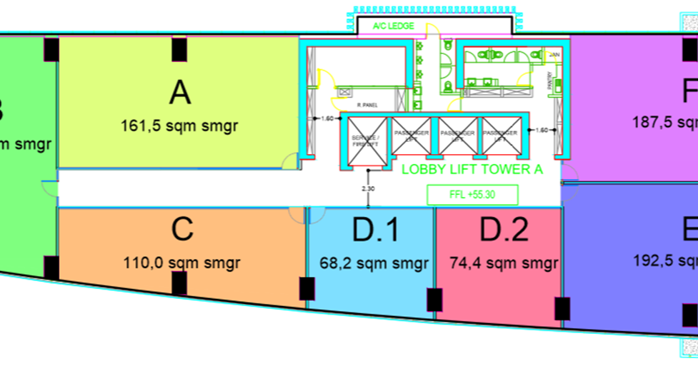 Office Arrangement Adalah | layout perkantoran adalah hermina tower premium office Office Arrangement Adalah | layout perkantoran adalah hermina tower premium office
