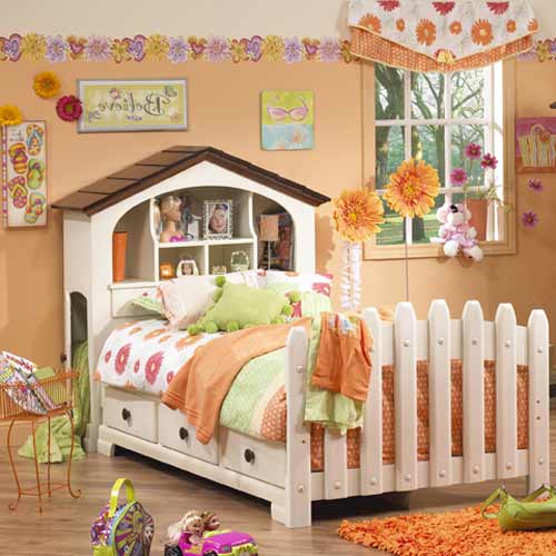 hopskoch Doll house Headboard