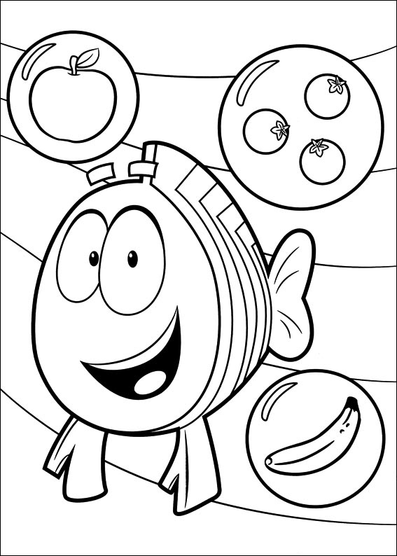 Bubble Guppies coloring pages Coloring Pages