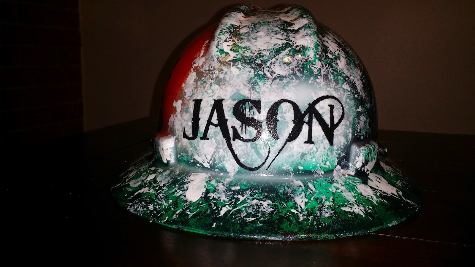 Zimmer DesignZ Custom Paint Cool hard hats painted this weekend.