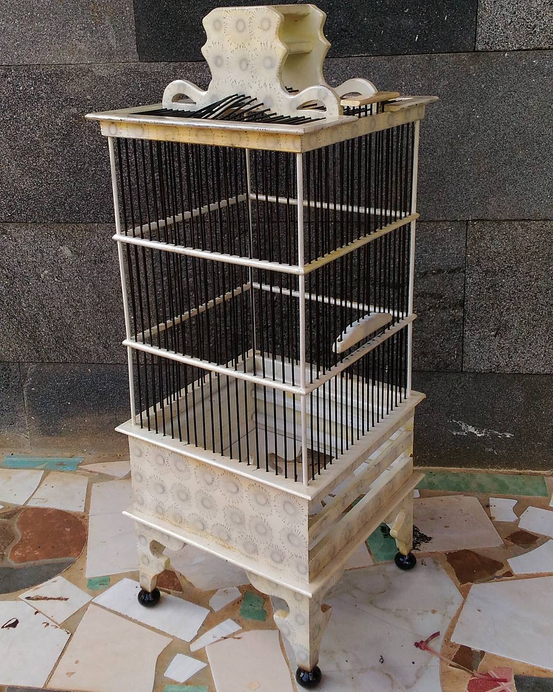 Jual Sangkar Pleci Jati Ukir Jepara Untuk Lomba, Cungkok