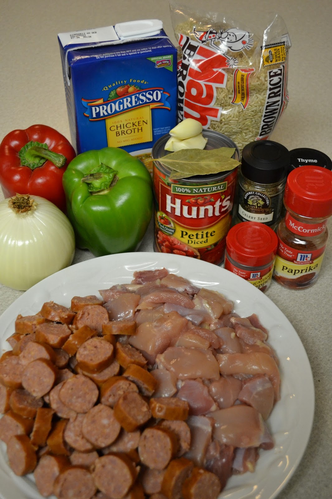 Cooking Up A Storme Chicken and Andouille Sausage Jambalaya