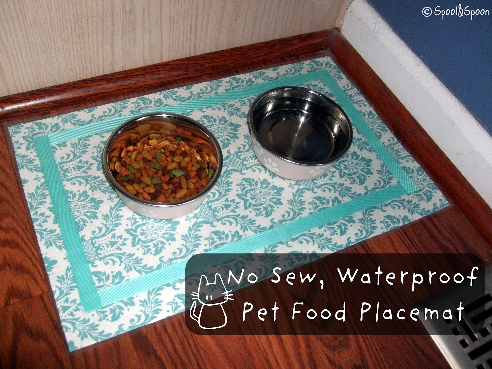 Spool and Spoon NoSew, Waterproof Placemats