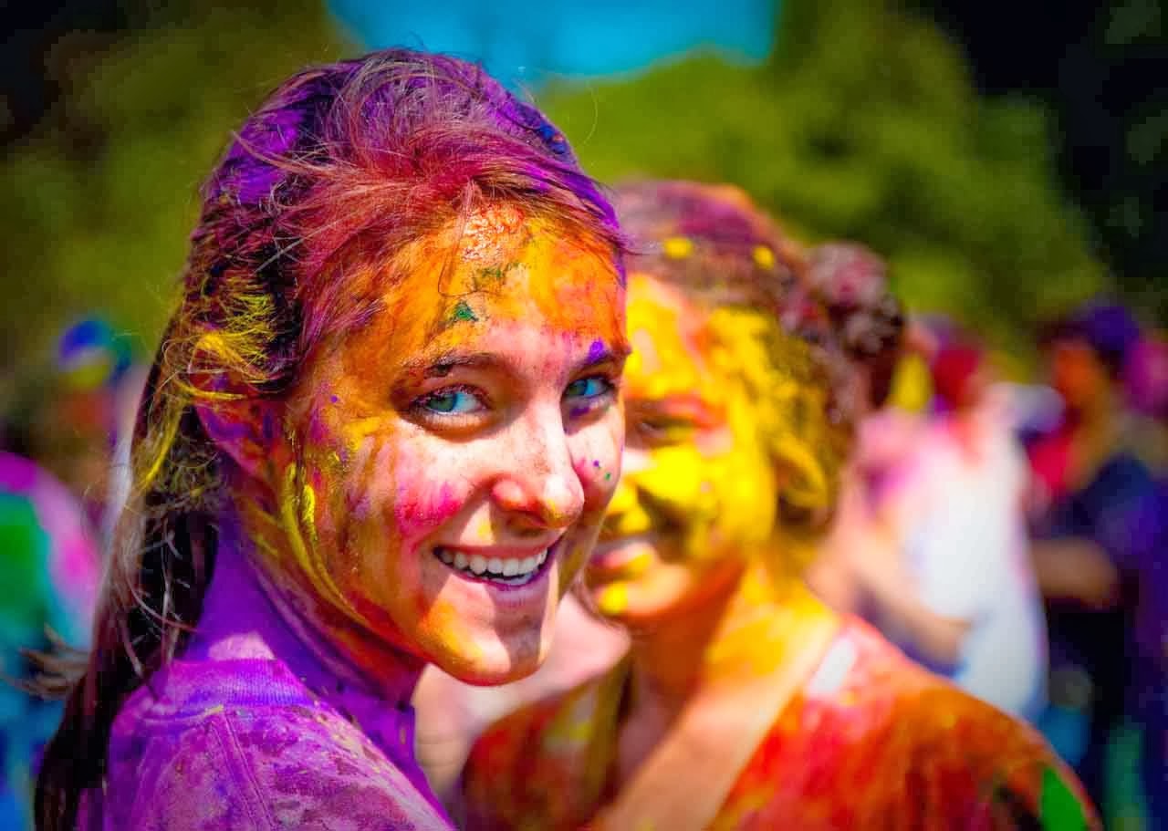Naughty Girls Happy Holi 2014 Hd Wallpapers Images Download,Beautiful Girl Painting